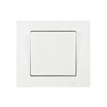 Gunsan Moderna, Schalter, Ein-/Ausschalter, Unterputz,  Weiss, 01291100200101, Hauptschalter, Erkelenz