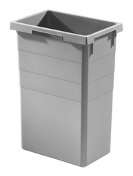 Hailo 1080369, Inneneimer 40 Liter hellgrau, Erkelenz