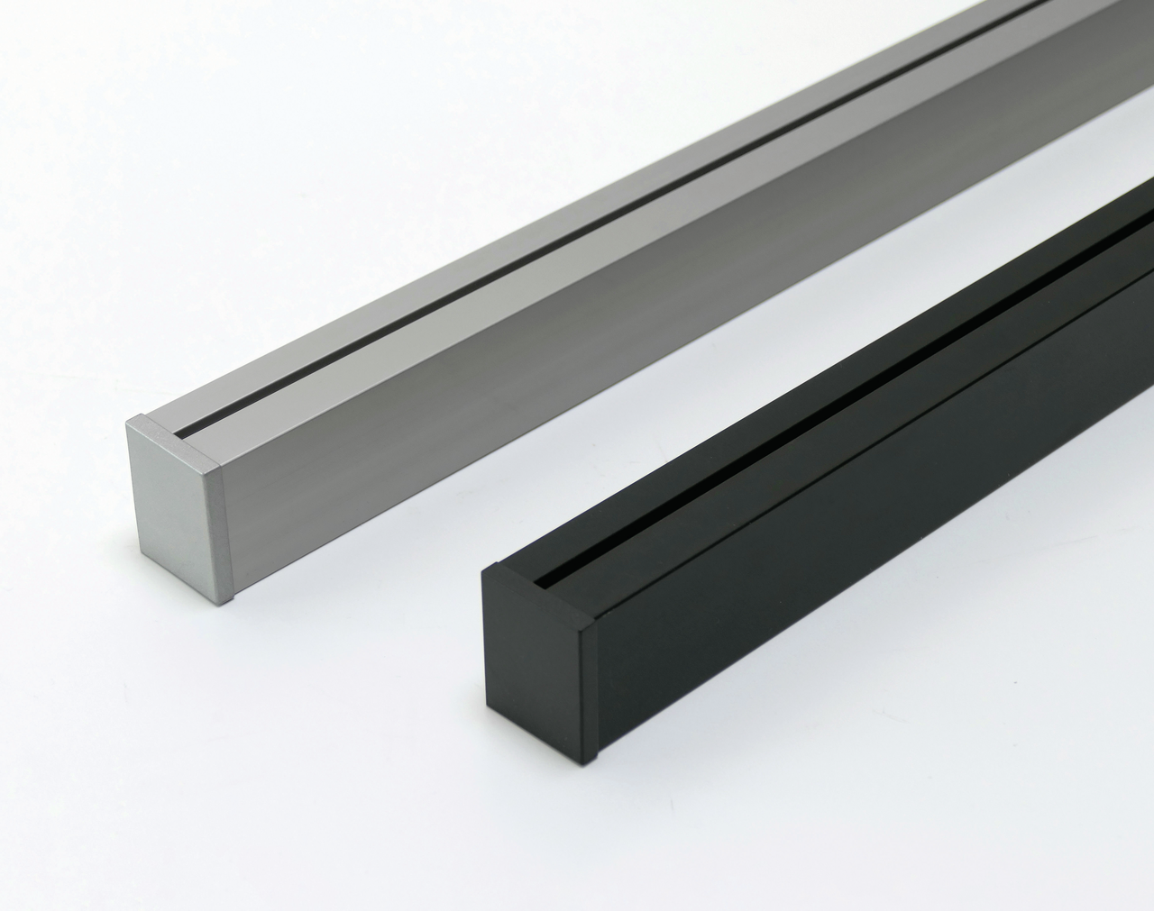 Naber 8047435, Linero Style profile moulding set, L 1200 mm, black matt