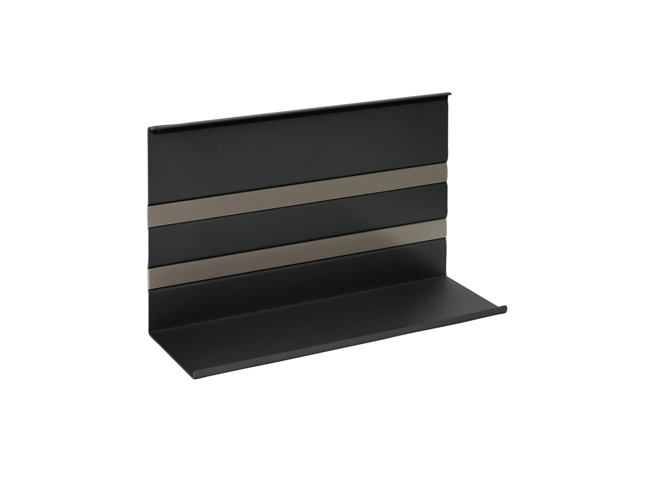 Naber 8045217, Linero MosaiQ universeel rek 2, zwart mat