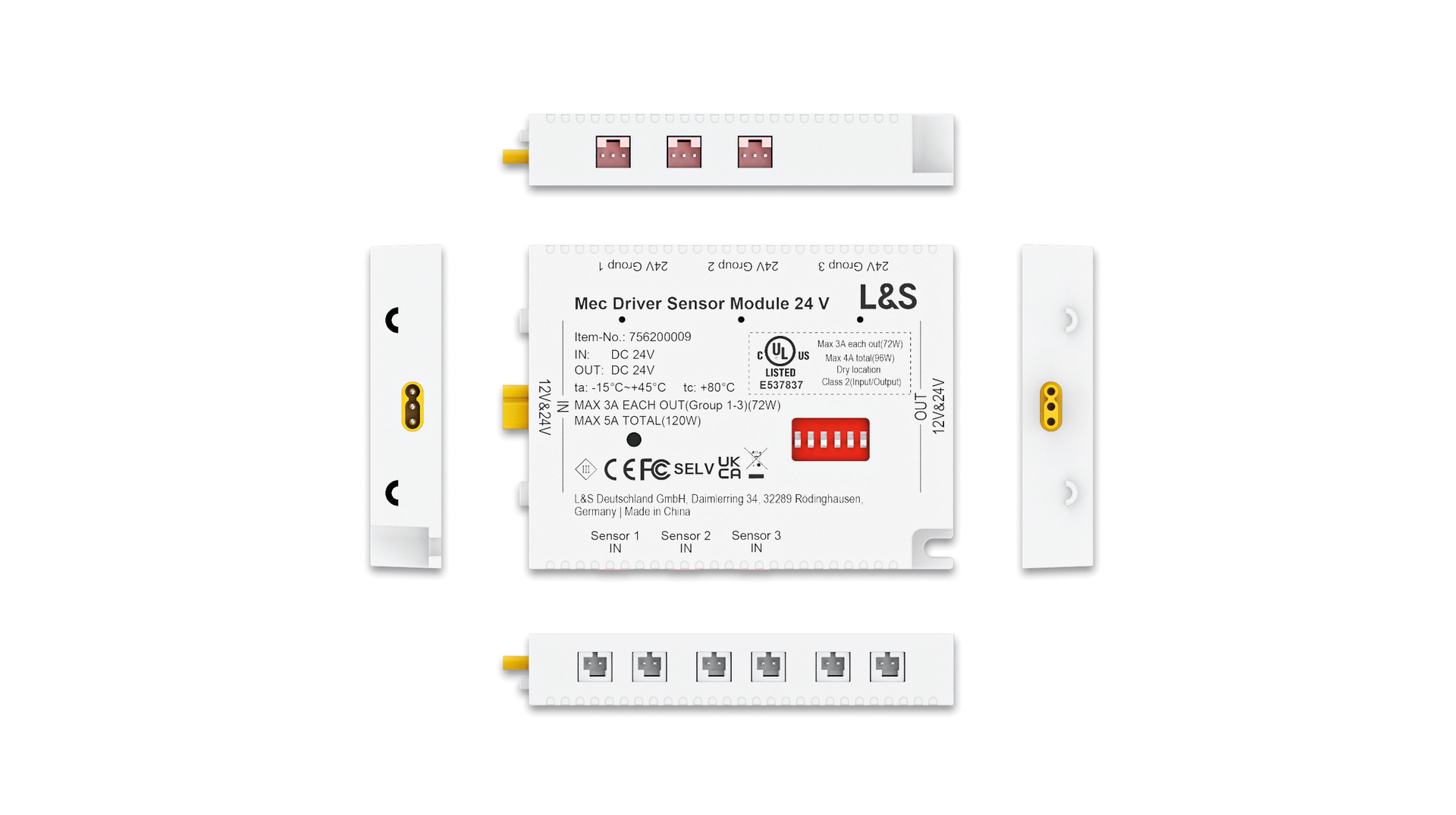 MEC Driver LED-schakelmodule, 24 V