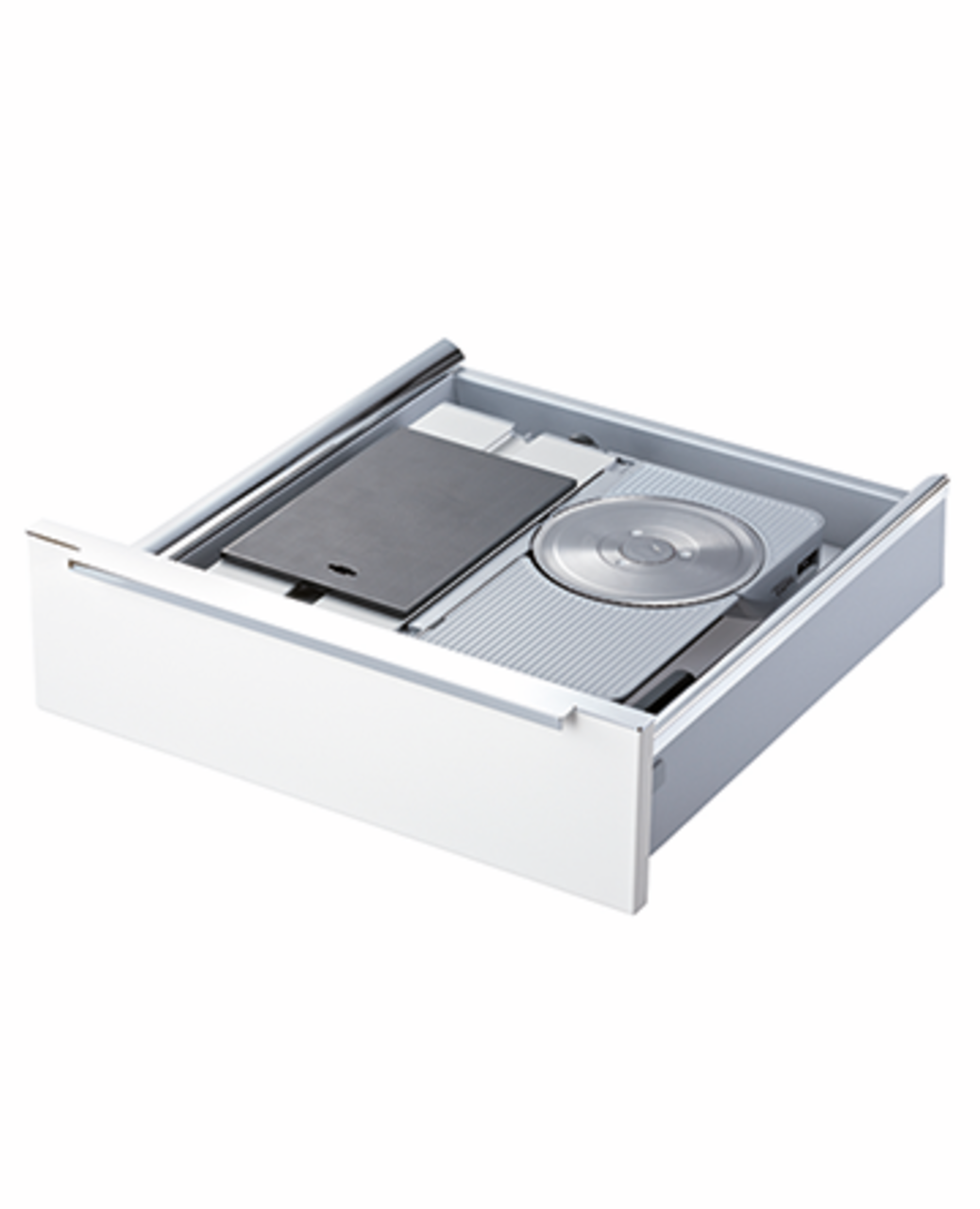 Ritter MultiSchneider 3 Typ AES 62,  silbermetallic, Schneidgut links geführt