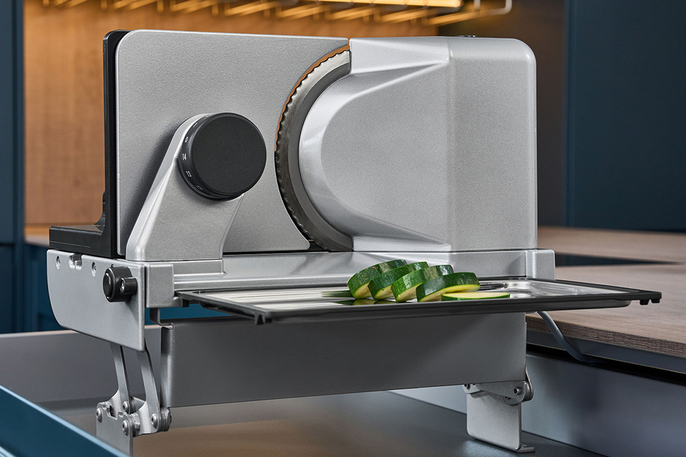 Ritter MultiSchneider 3 Typ AES 62,  silbermetallic, Schneidgut links geführt