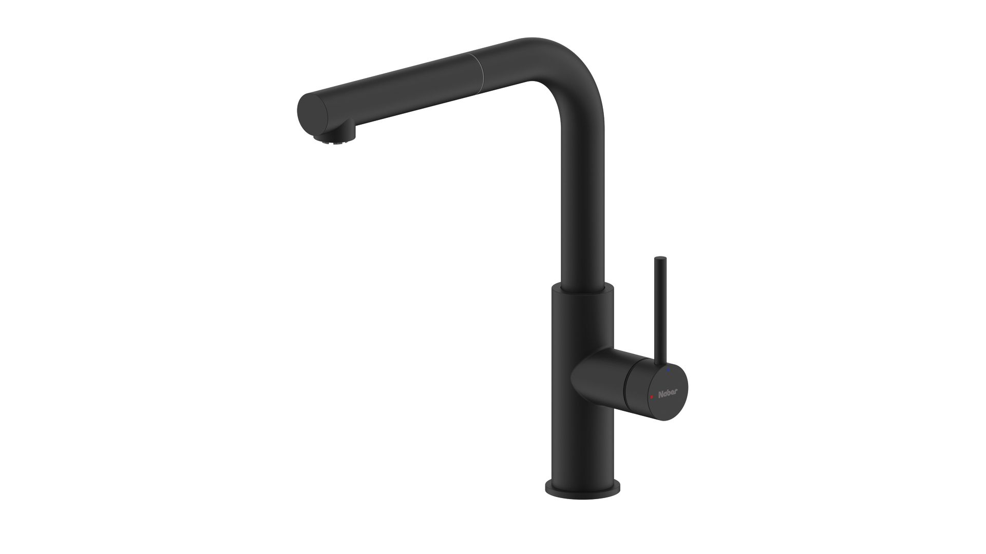 Naber 5025019,  SERVIZIO Namor® 7 , schwarz matt, Niederdruck