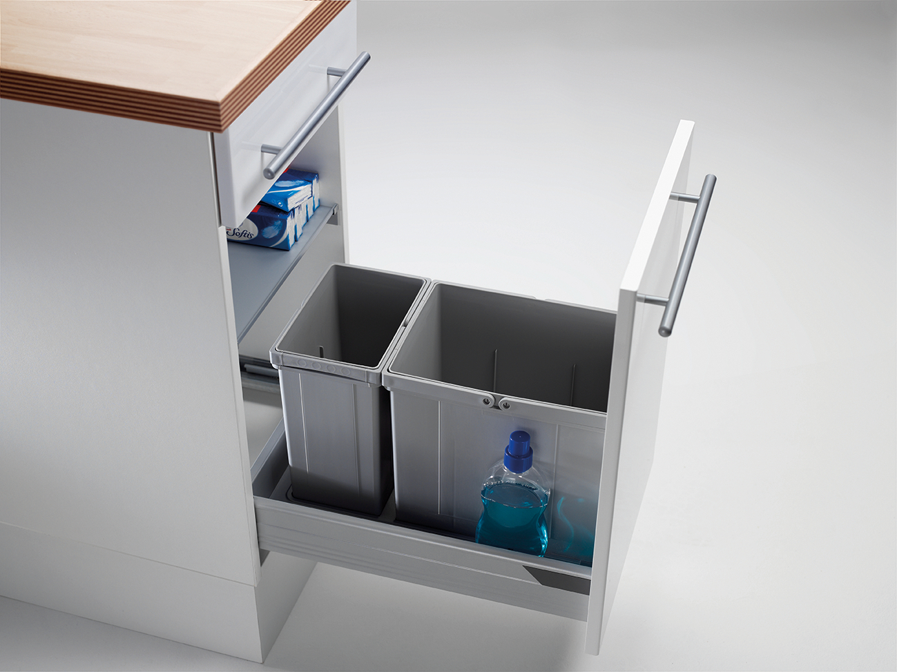 WESCO® Pullboy Vario 320 S/400-2, aluminium grey