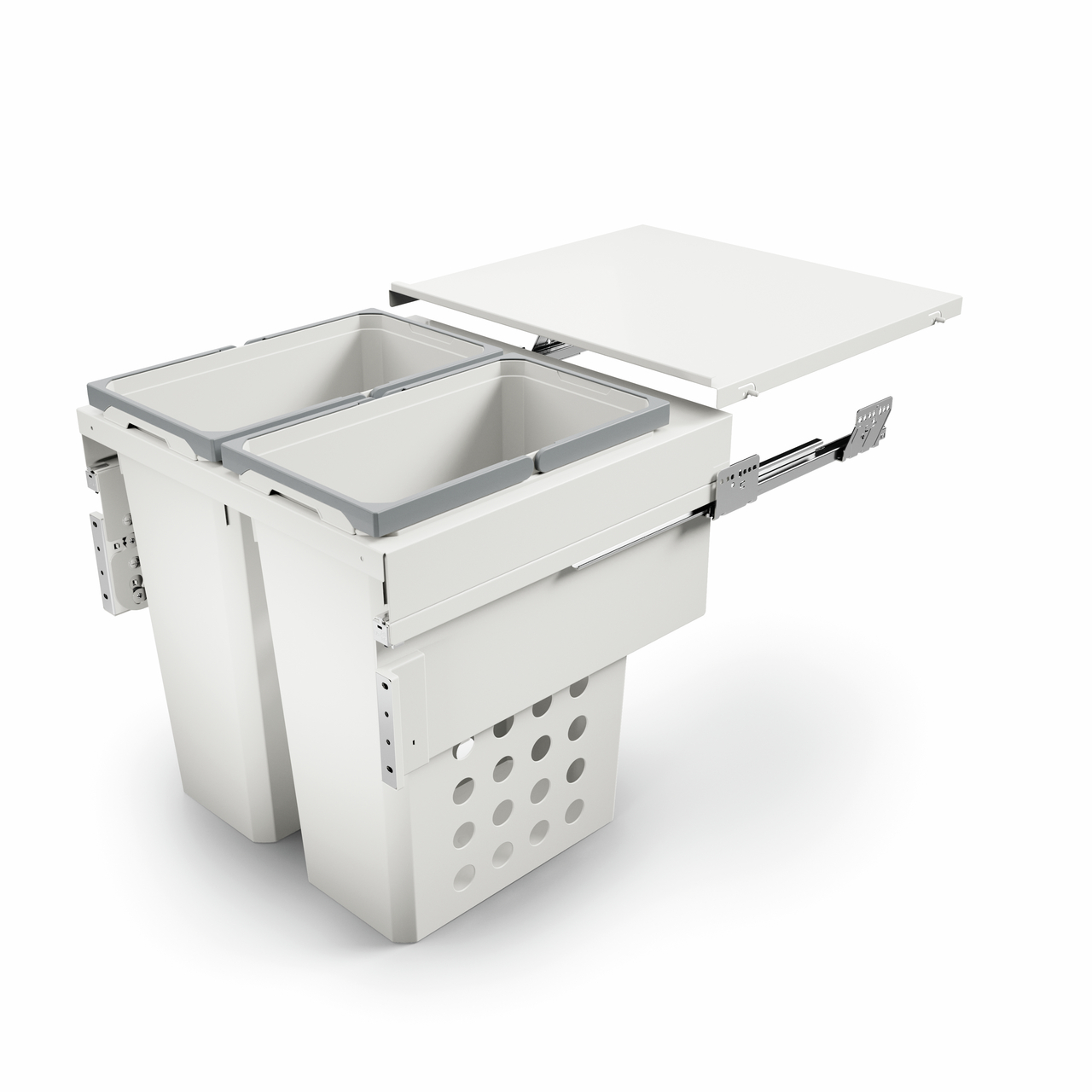 Naber 8031196, Cox® Wash Wäschebehälterauszug 580/600-2, hellgrau