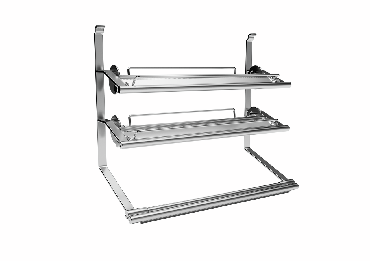 Naber 8047450, Linero Style roll holder, stainless steel coloured