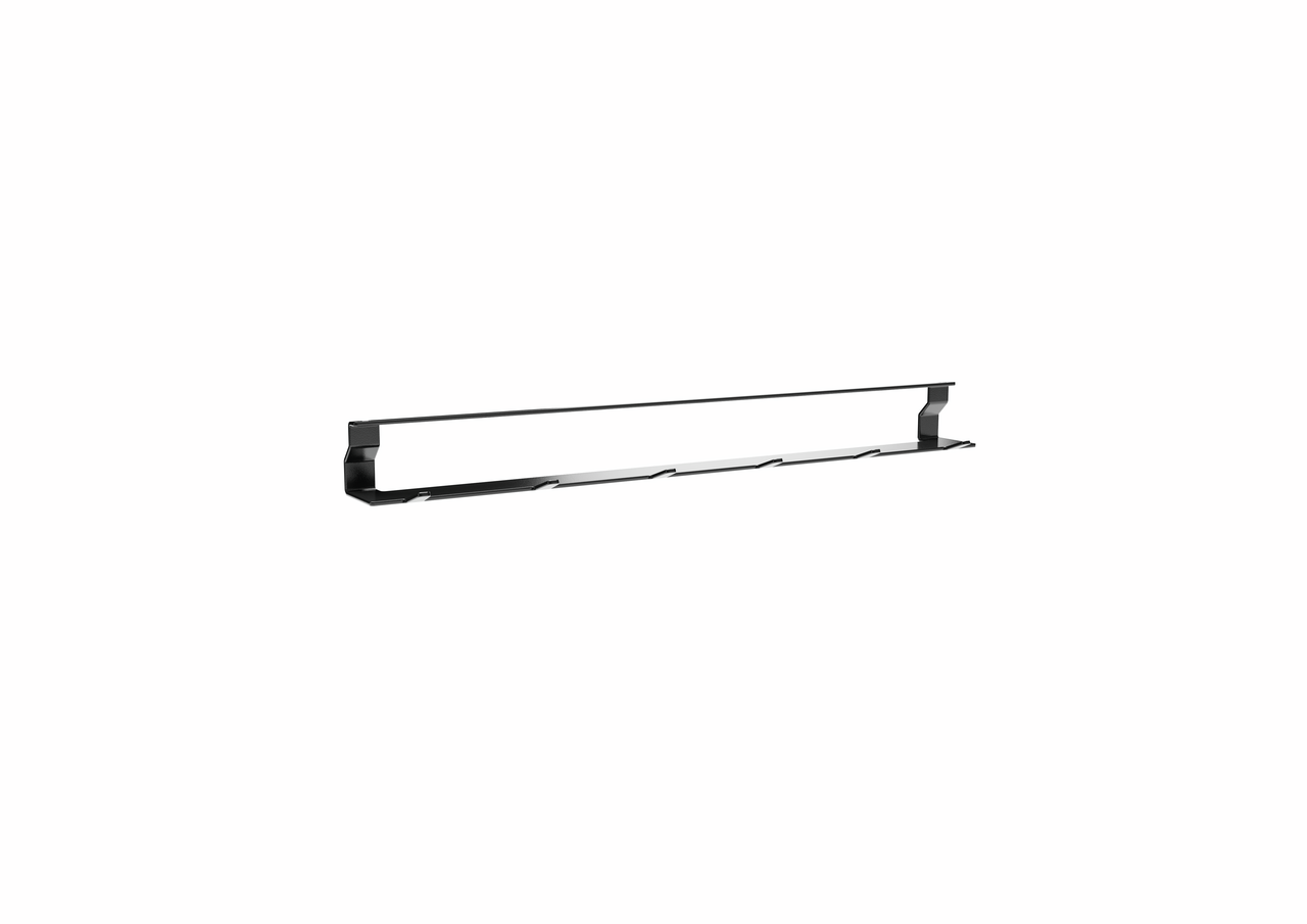 Naber 8047445, Linero Style barre à crochets 1, noir mat