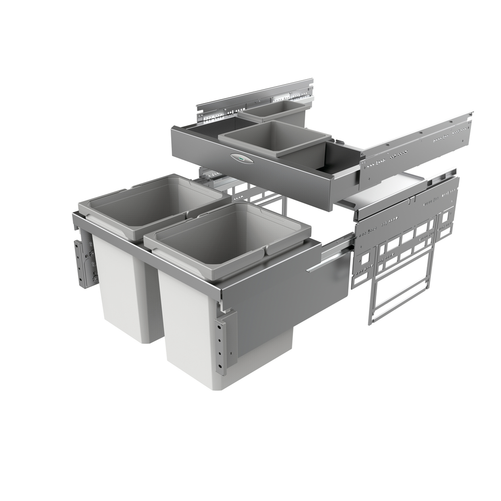 Naber 8012802, Cox® Base 360 K/600-2 mit Base-Board, ohne Biodeckel, anthrazit, H 460 mm, Erkelenz