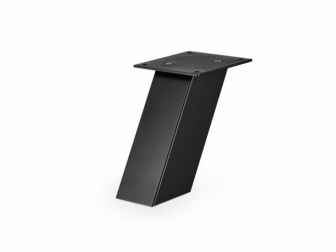 Naber 3021194, Connero 1 schräg, schwarz matt, H 170 mm