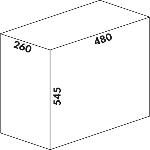 WESCO® Traditionline Single-Boy 545 S/300-1, alugrau