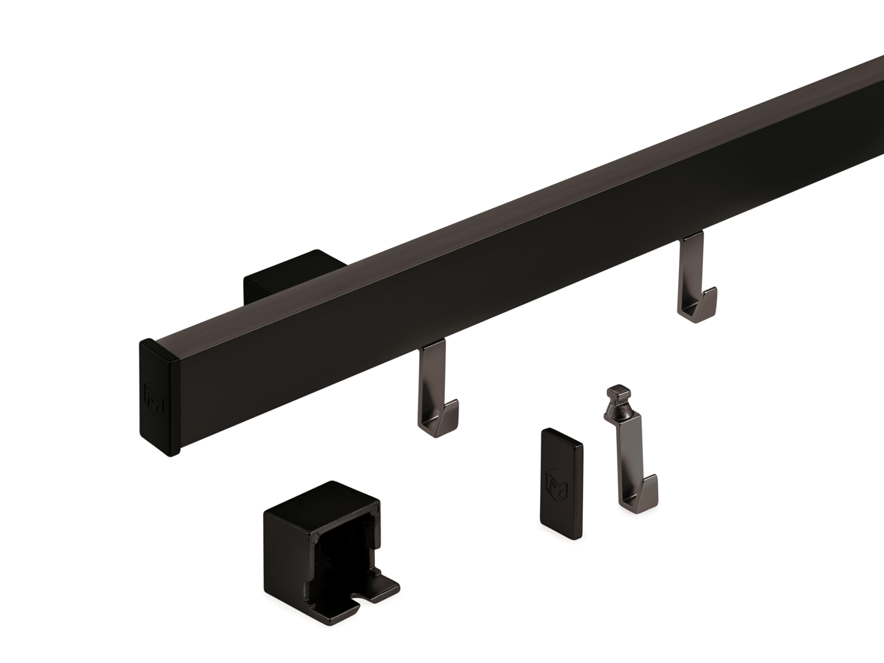 Naber 8044172, Alto Set, L 1200 mm, noir mat