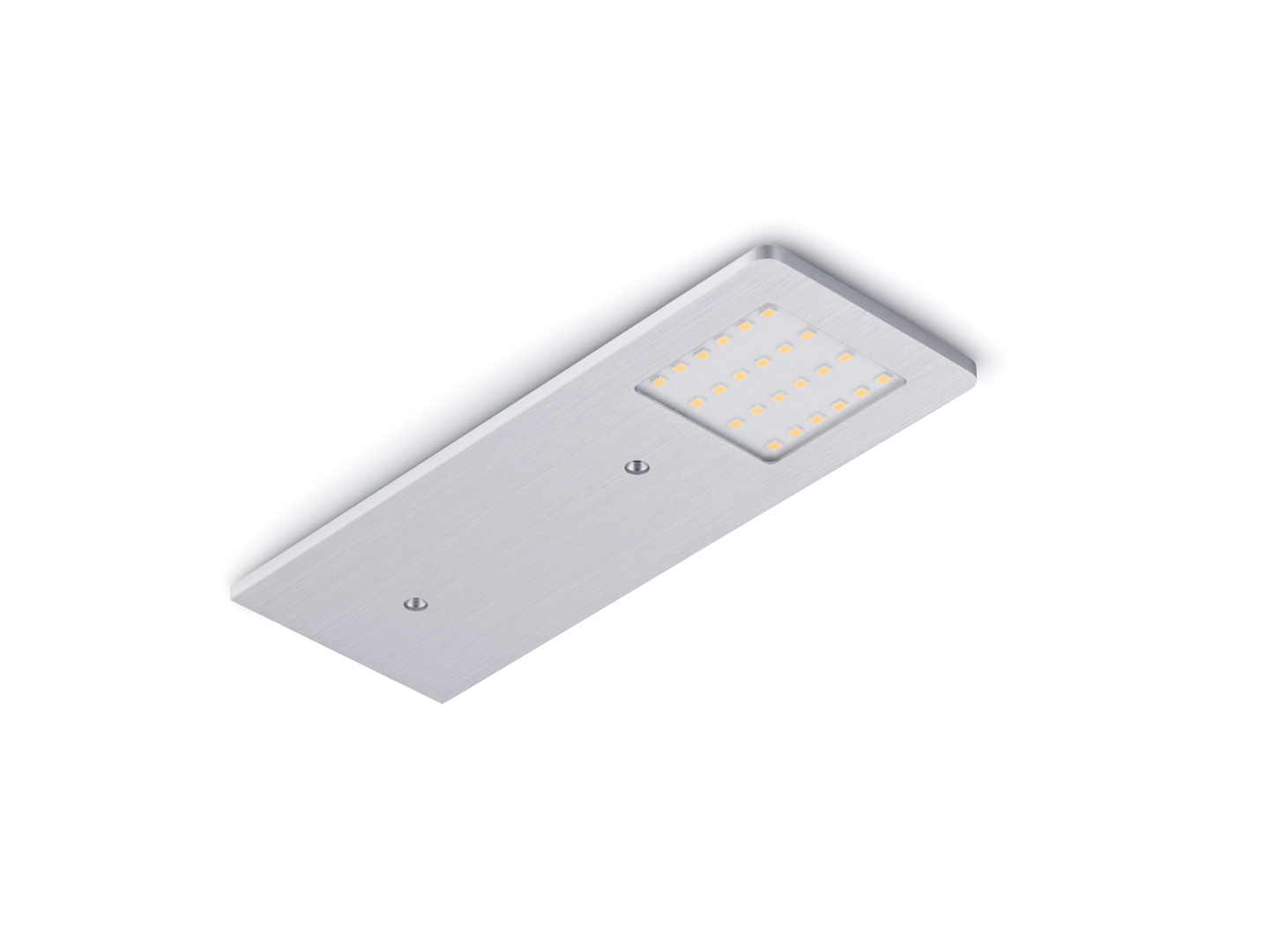 AstraLED  3100K, Set-4, 5 Watt, warmweiß, Aluminium
