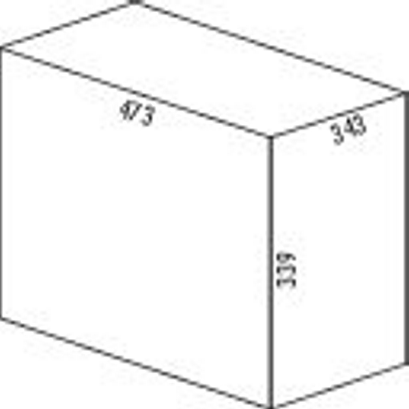 WESCO® Trio Bin, 33 Liter