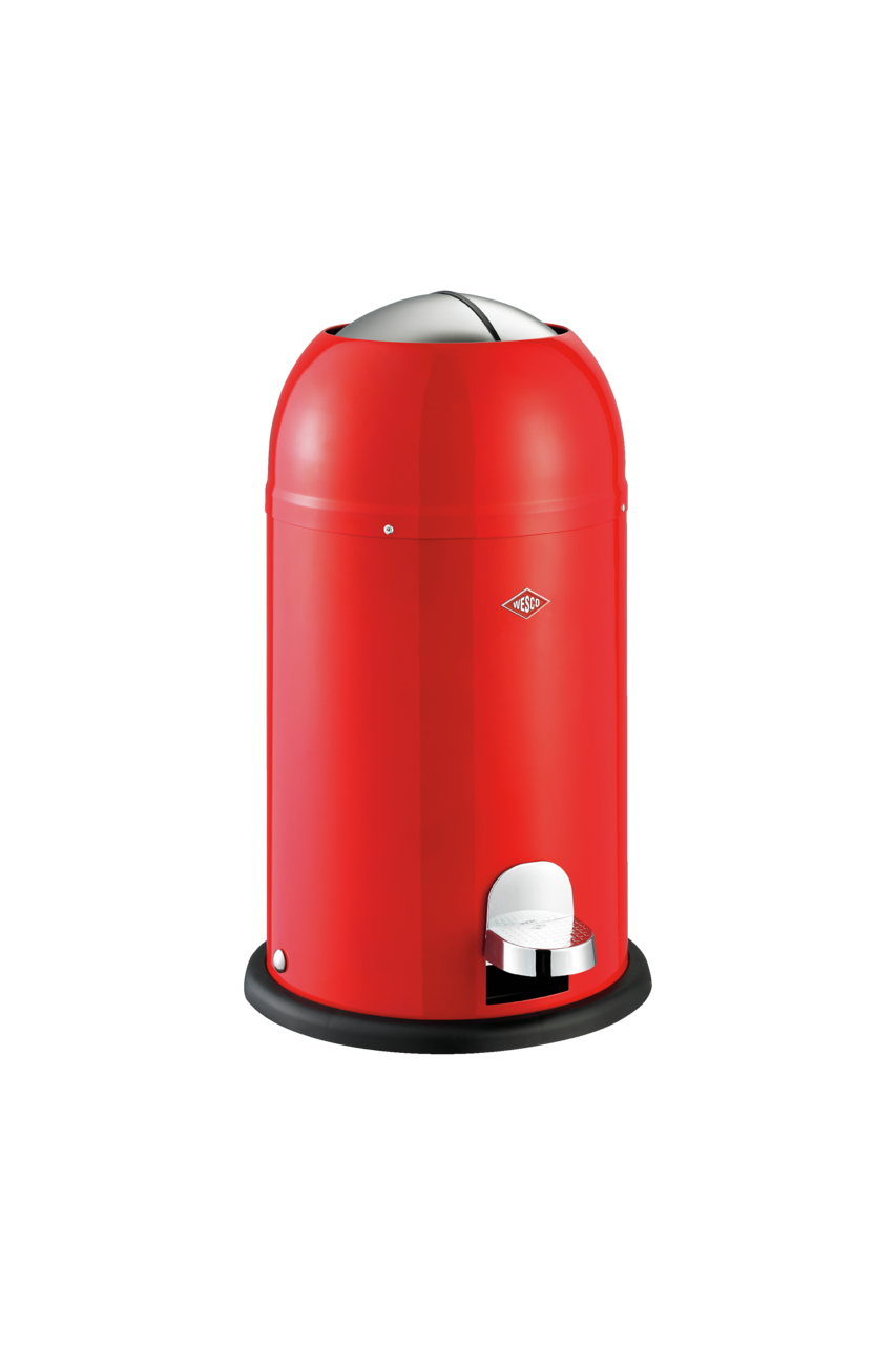 WESCO® Kickmaster Junior, Standmülleimer, rot