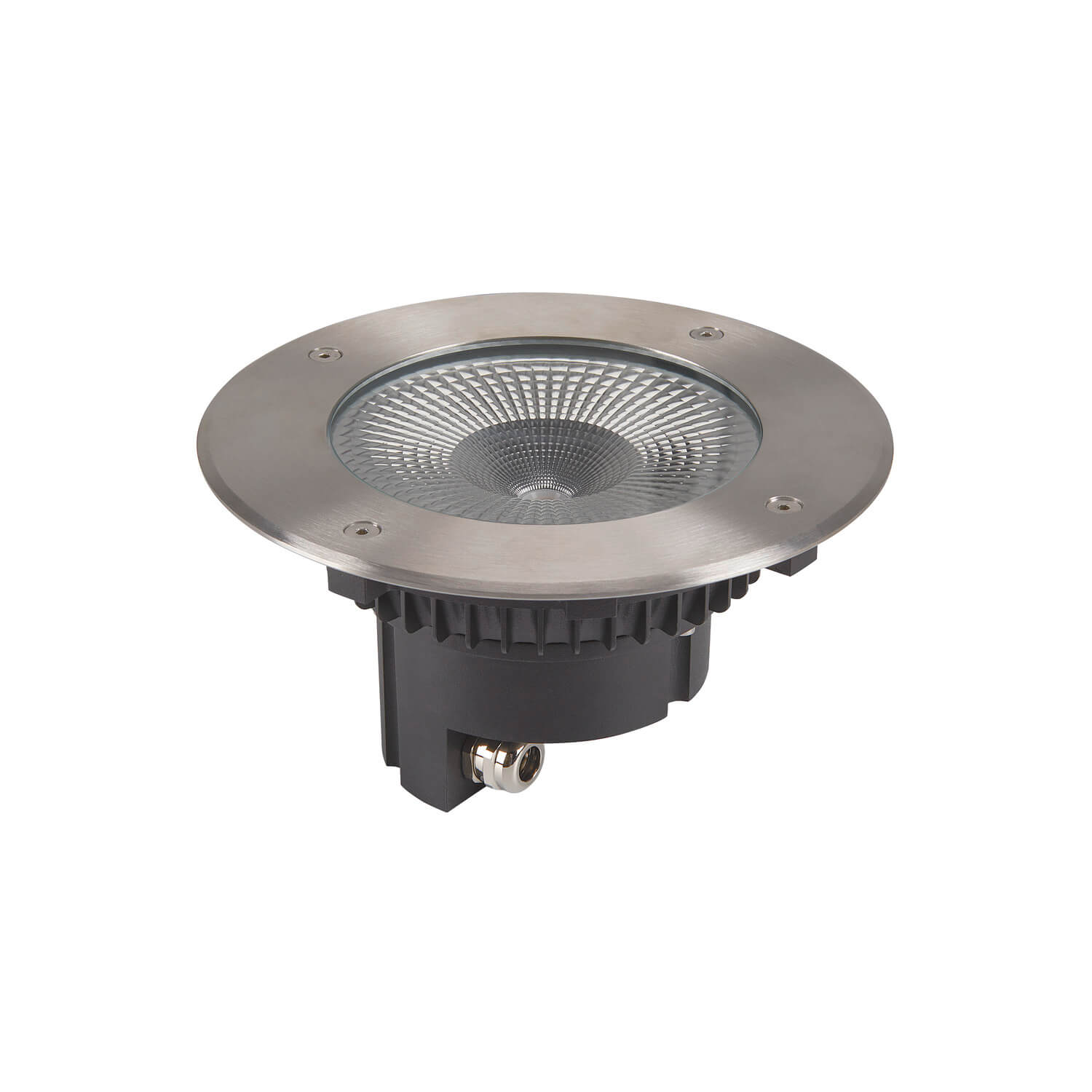 SLV 1006104 ROCCI 200, Bodeneinbauleuchte schwarz 16W 3000K 120° IP65/IP67