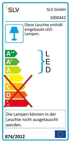 SLV 1000442 BATO 45 CW LED Indoor Deckenaufbauleuchte, messing LED 2500K, Erkelenz