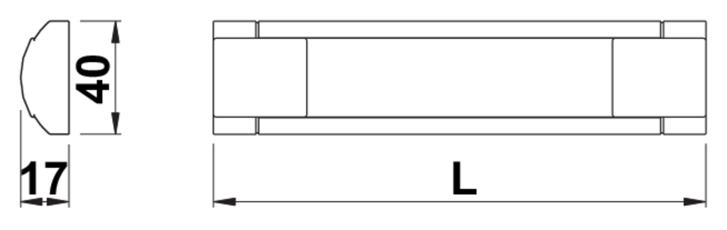 Naber 7062291, Feel LED, Einzelleuchte o. S., L 1200 mm, 11 W, alufarbig, Erkelenz