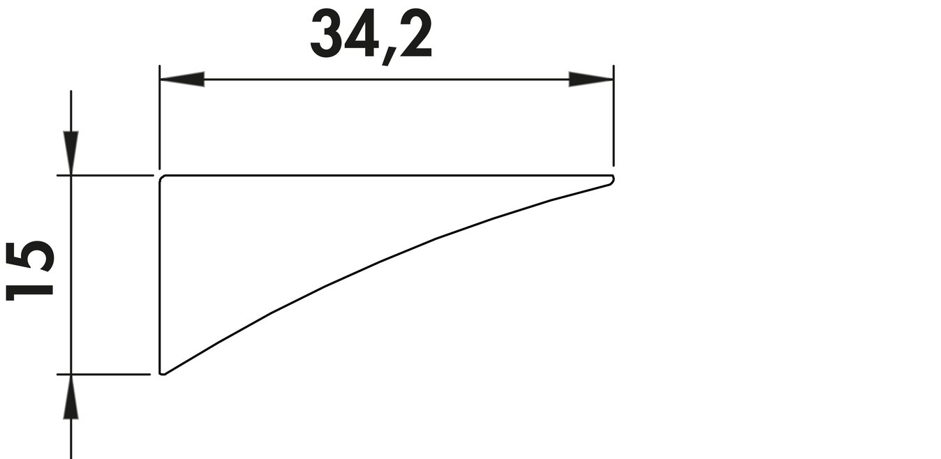 Naber 7061340, Effekt Farbwechsel LED, Einsatzleuchte, L 2600 mm, edelstahlfarbig
