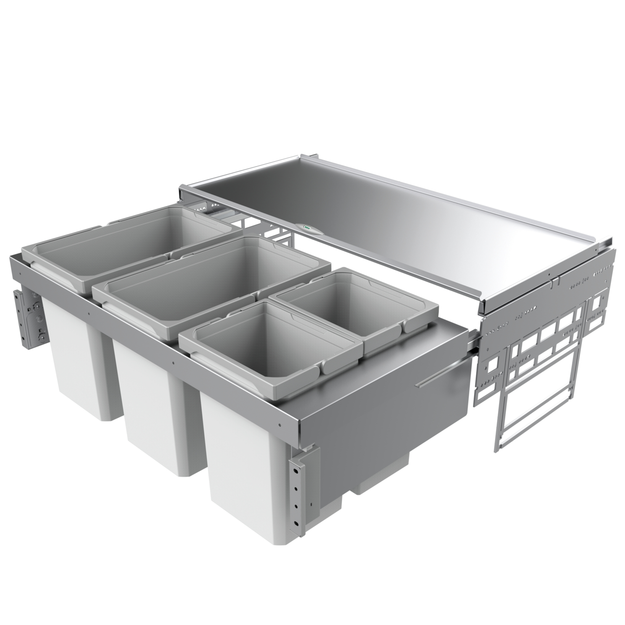 Naber 8012550, Cox® Base 360 S/900-4, ohne Biodeckel, hellgrau, H 360 mm