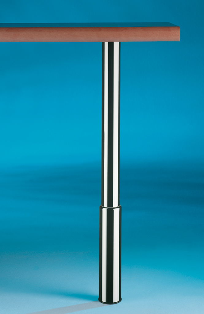 Naber, 3011055, Trampolo 1 rund, edelstahlfarbig, H 920 - 1100 mm, Erkelenz