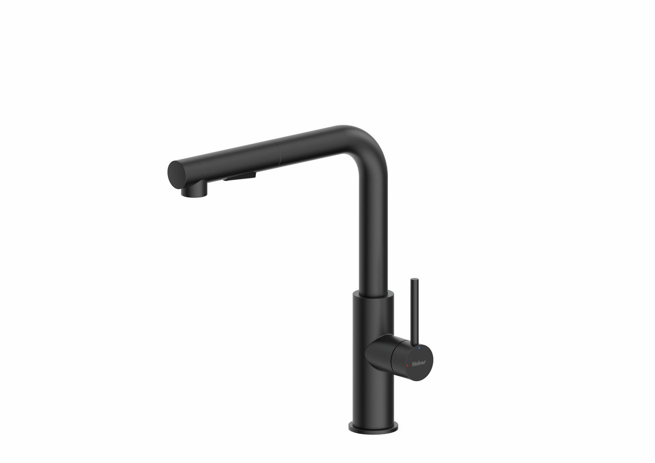 Naber 5025008, SERVIZIO Namor 4, schwarz matt, Hochdruck