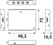 MEC Driver LED 4-kanaals module radio/ZigBee, 24 V