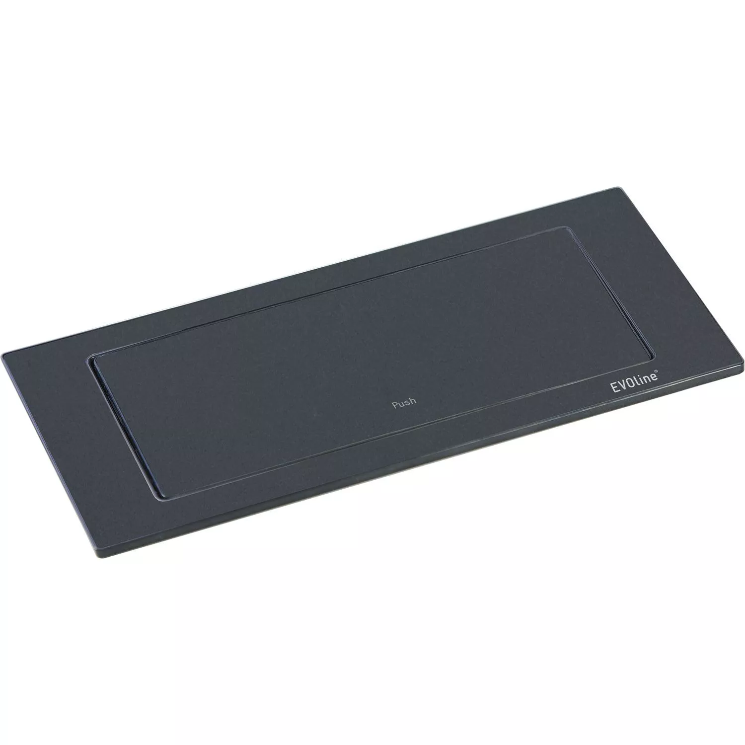 Evoline® BackFlip USB C, mit Schukosteckdosen, H 2,6 mm, schwarz 