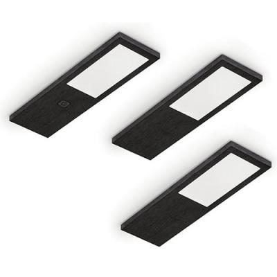 Naber 7062313 Livello LED Set-3, schwarz, Erkelenz