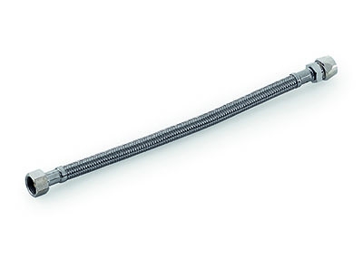 Naber 5031018, Edelstahlschlauch mit 3/8'' Überwurfmutter, L 500 mm, Erkelenz
