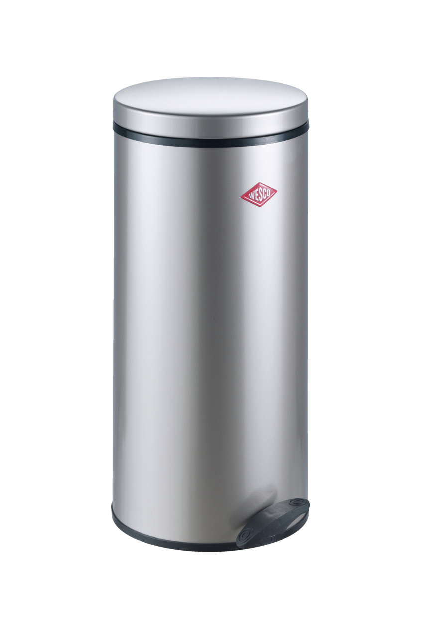 WESCO® Gastro Tretabfallsammler 127, Standmülleimer, silber