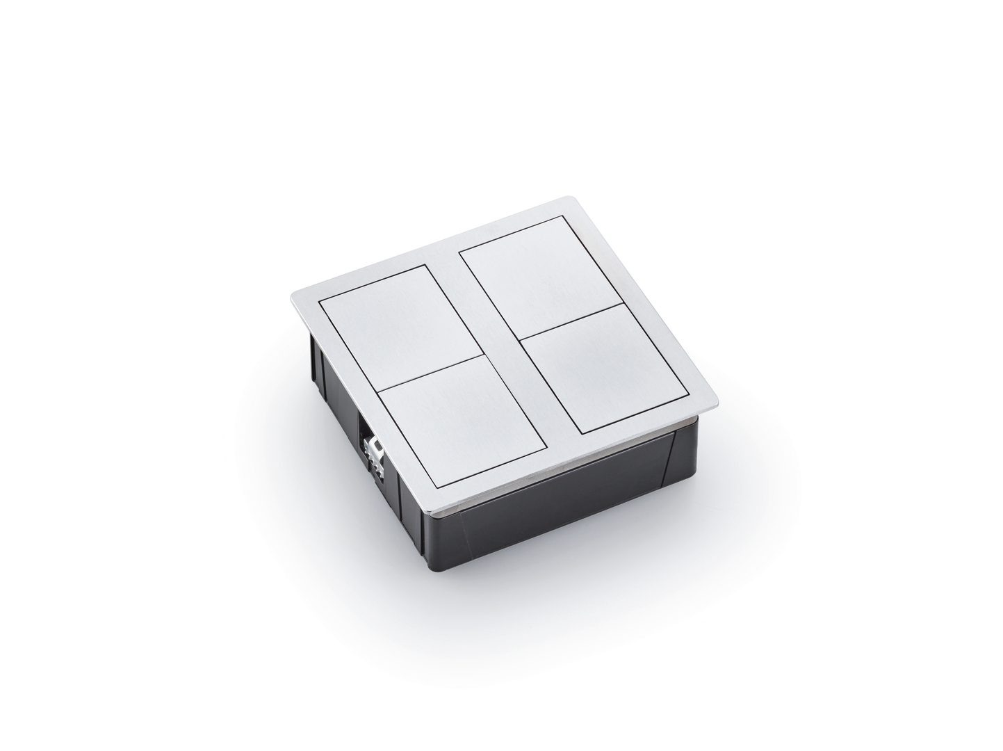 Naber 7053251, VersaHit Dual USB A/C , Edelstahl gebürstet