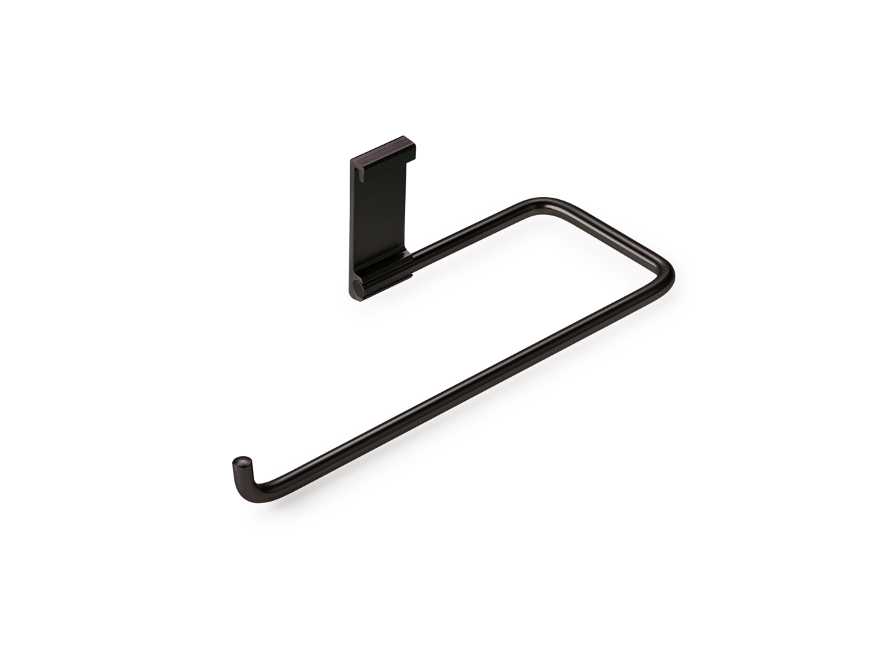 Naber 8044179, Alto porte-rouleau de papier ouvert, noir mat