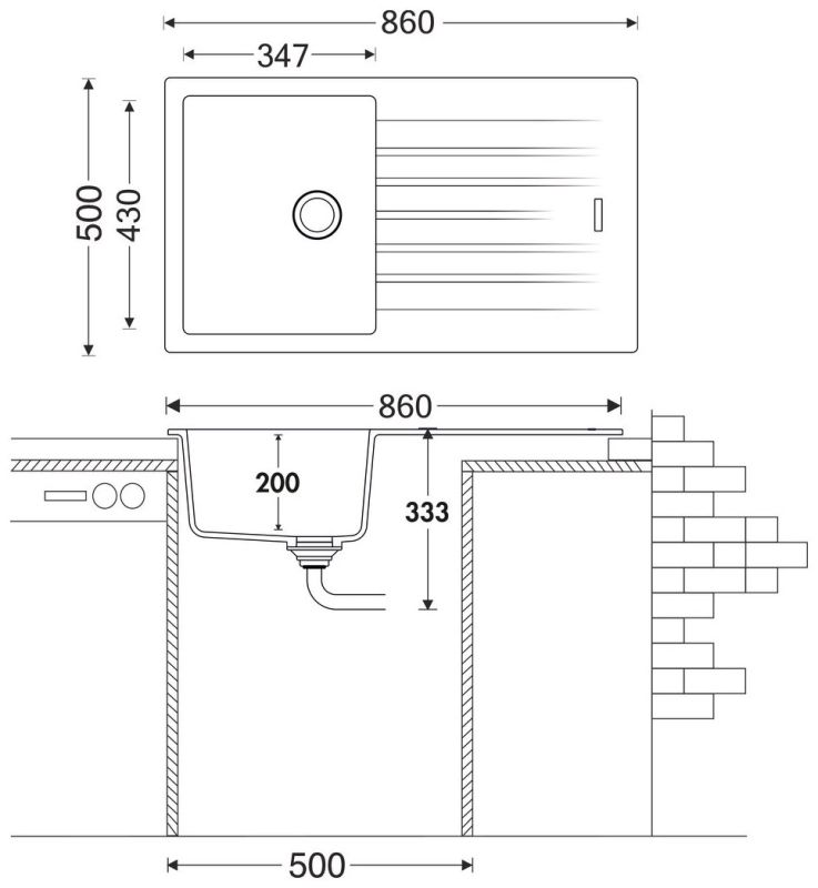 Naber 1106008, Angola 100, graniet nero assoluto