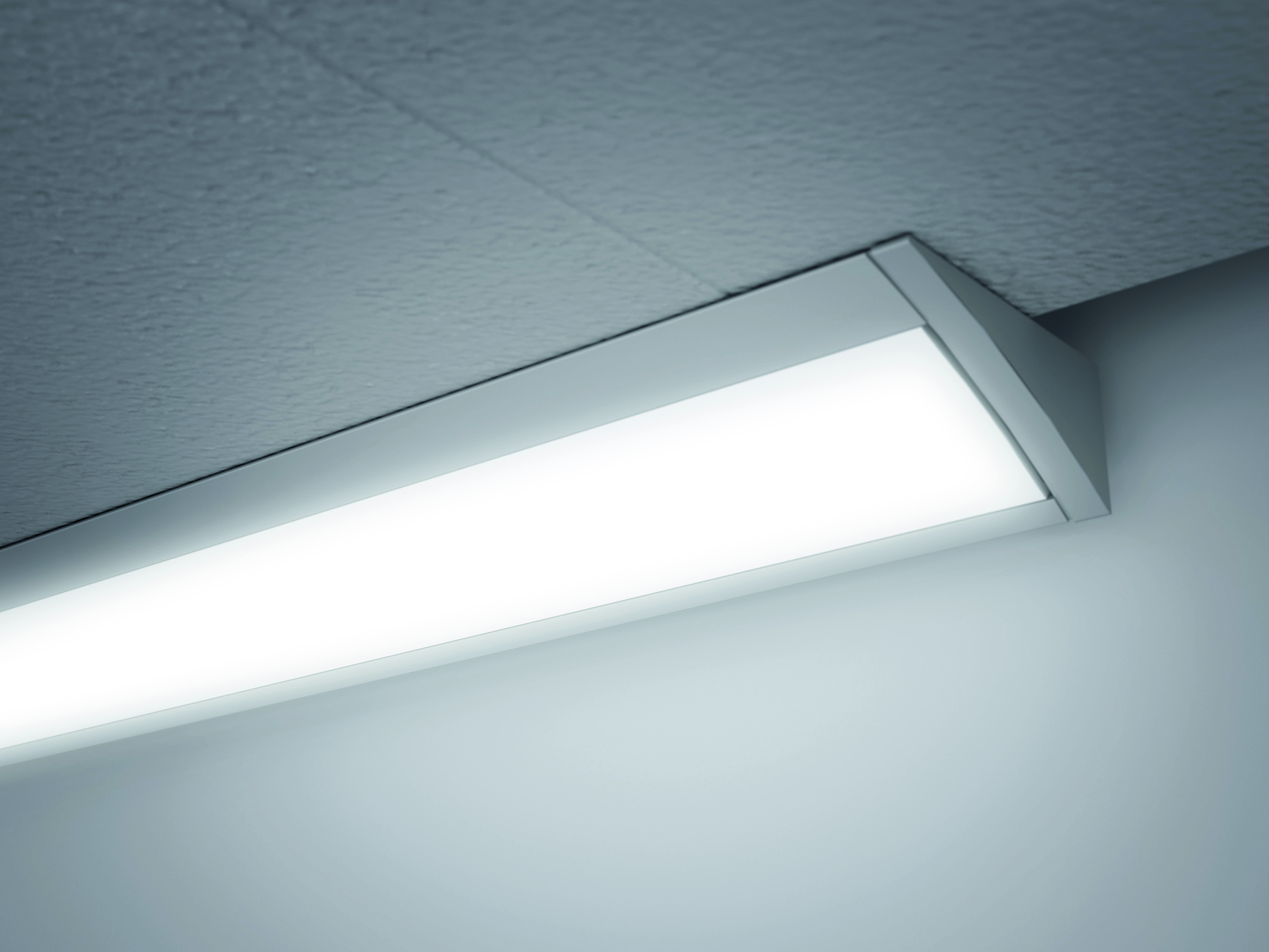 Naber 7061340, Effekt Farbwechsel LED, Einsatzleuchte, L 2600 mm, edelstahlfarbig