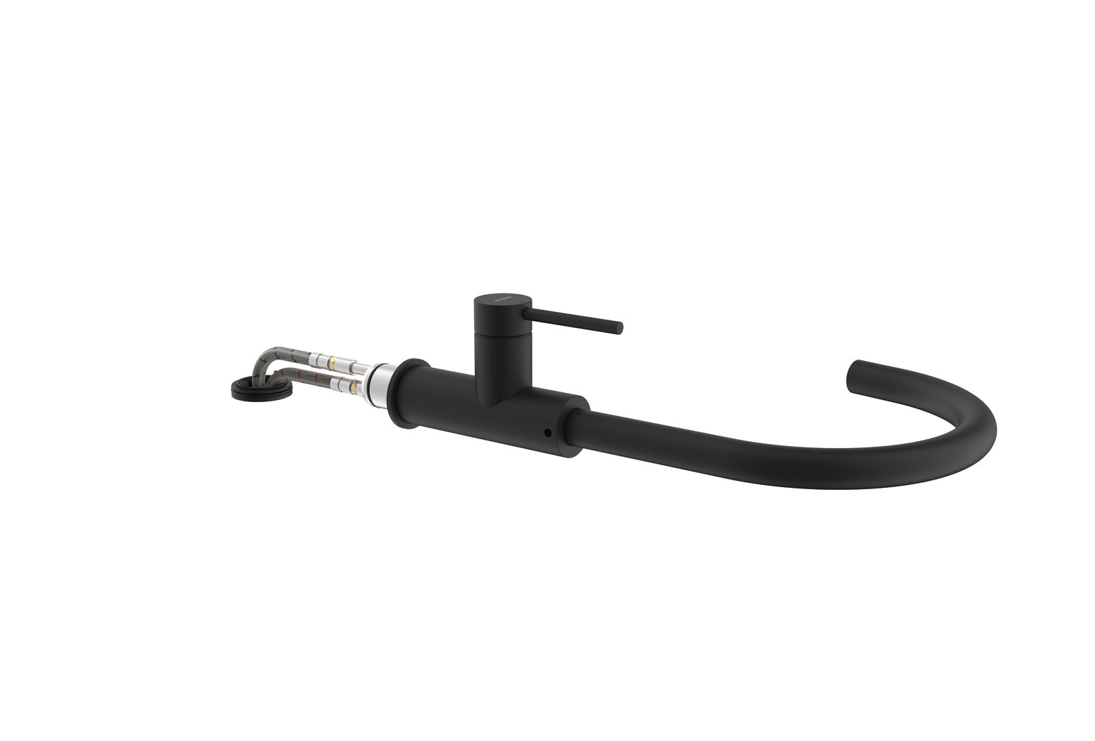 Naber 5025043, SERVIZIO Namor® 5 robinetterie de fenêtre, noir mat, haute pression