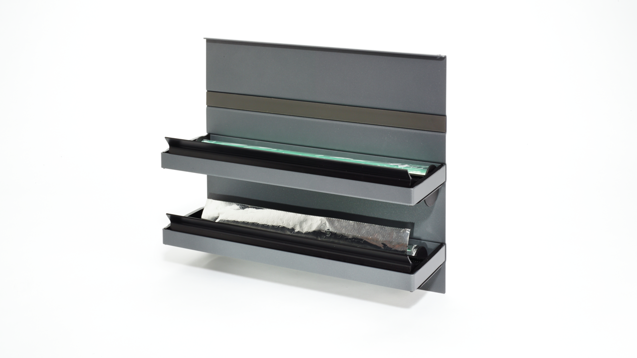 Naber 8045213, Linero MosaiQ rolhouder, zwart mat