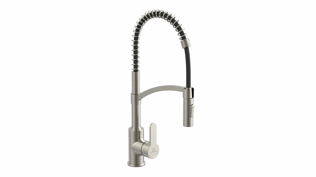 Naber 5012328, Wasserwerk Ventari, edelstahlfarbig, Hochdruck