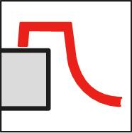 Naber 1106083, Corto 615 granit metallico