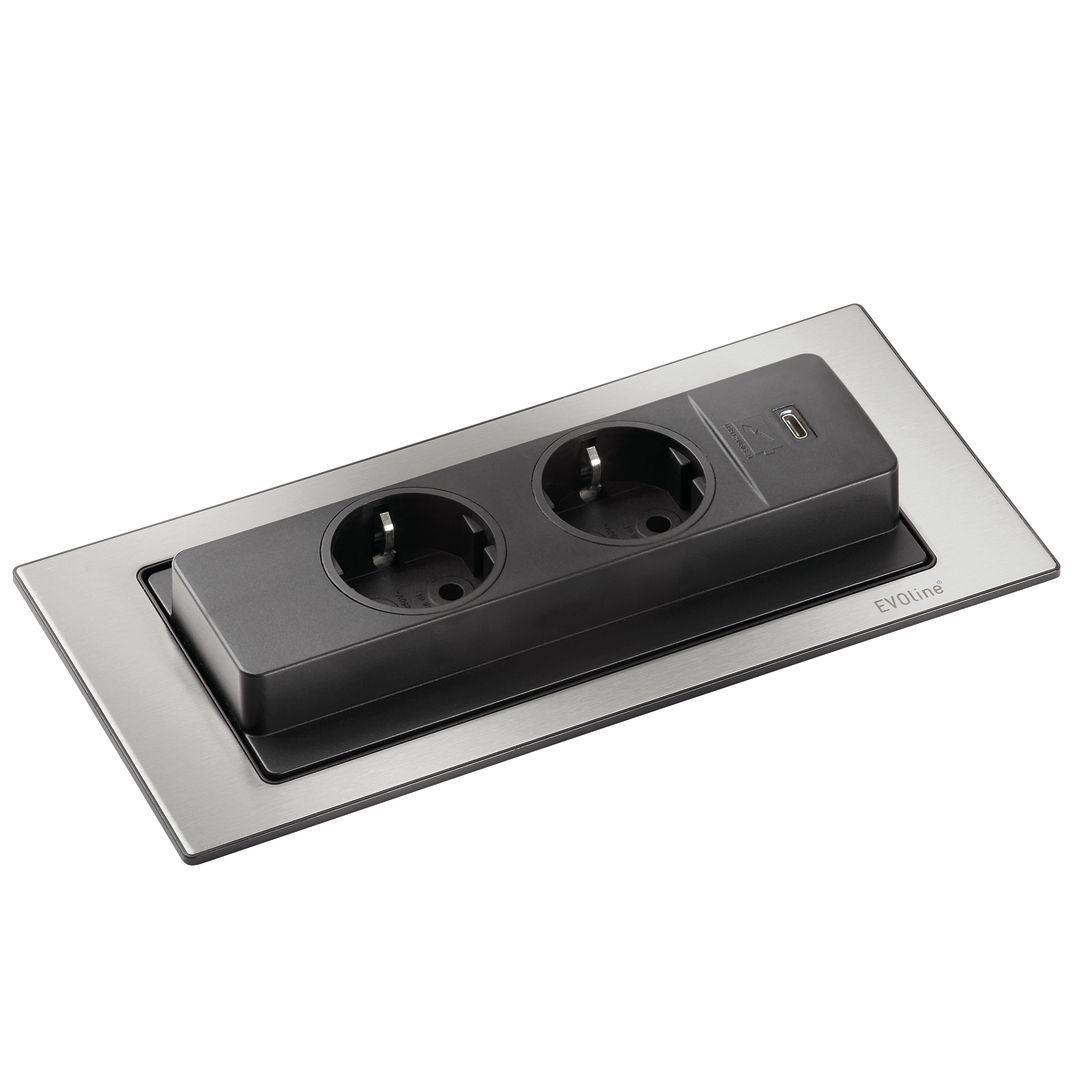 WESCO® Pullboy Versa 265 K/500-3, orion grey, H 265 mm