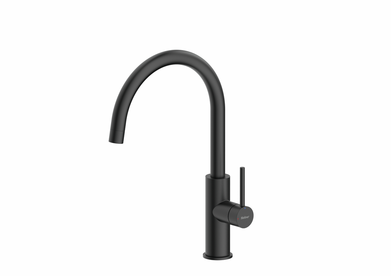 Naber 5025010, SERVIZIO Namor 5, schwarz matt, Hochdruck