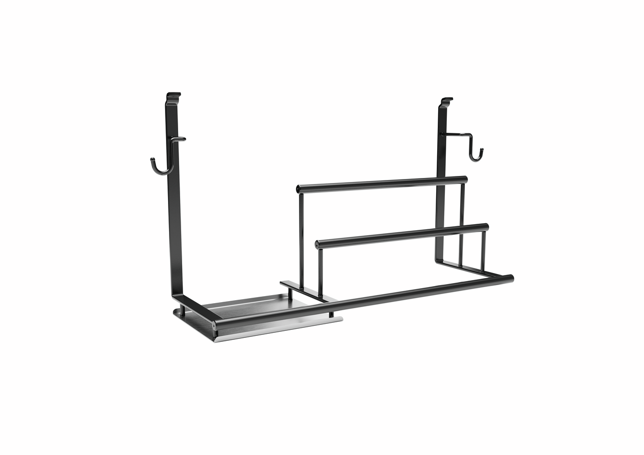 Naber 8047441, Linero Style dishwasher utensil holder, black matt