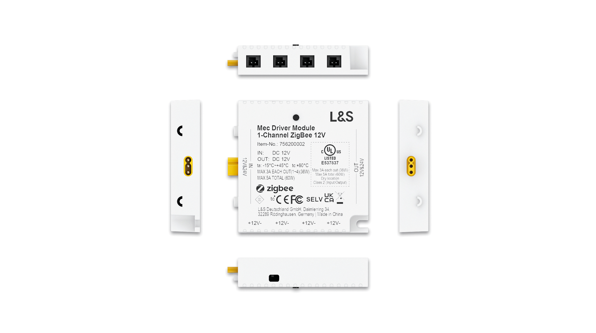 MEC Driver LED 1-Kanal Modul Funk/ZigBee, 12 V