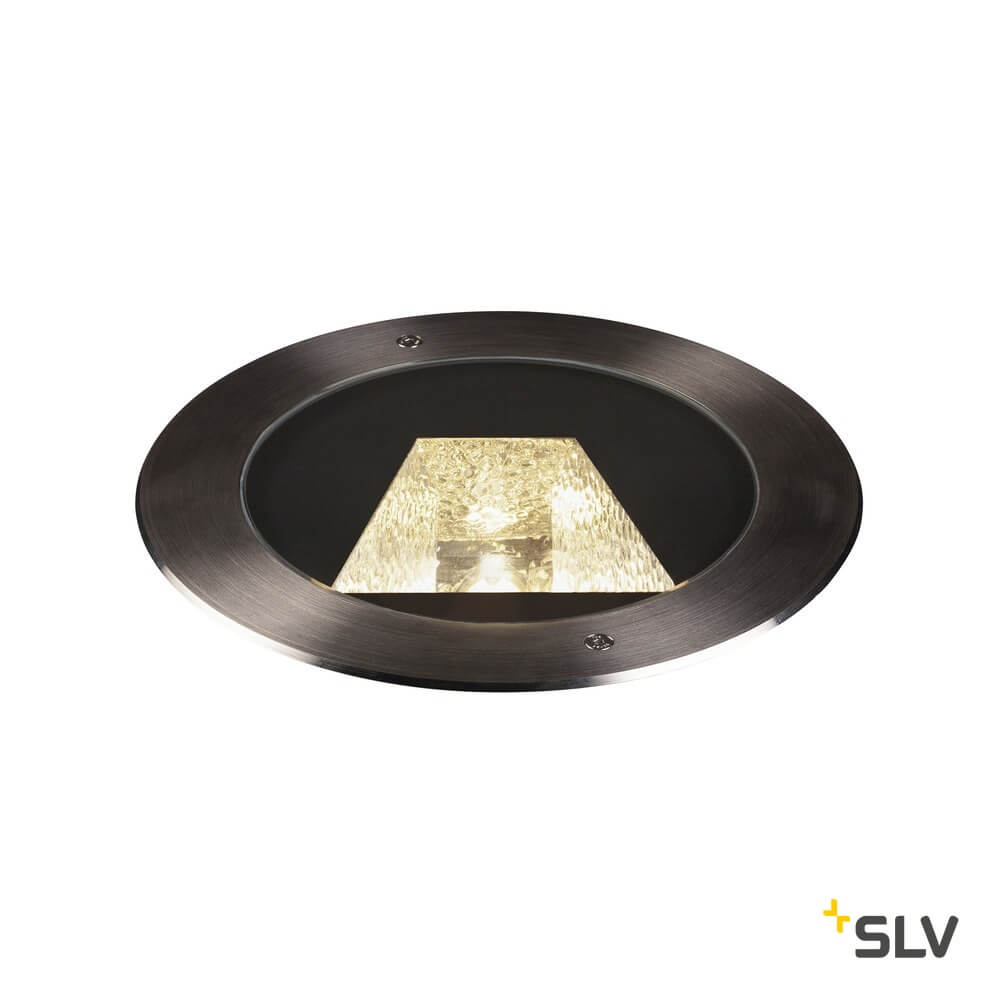 SLV 1002893 DASAR 270 Outdoor LED Bodeneinbauleuchte 3000K rund IP67 asymmetrische Abstrahlung, Erkelenz