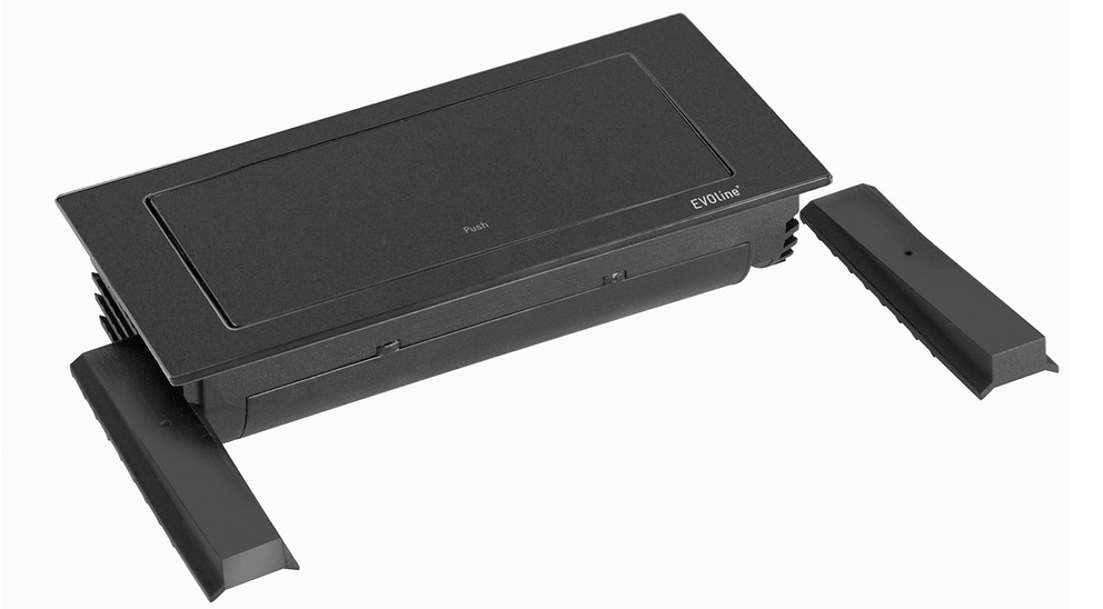 EVOline® BackFlip Oberfläche schwarz lackiert, Erkelenz