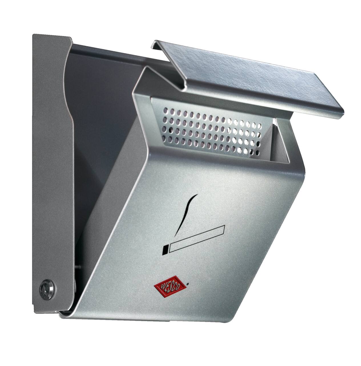 WESCO® Wandascher, silber WESCO® Wandascher, silber