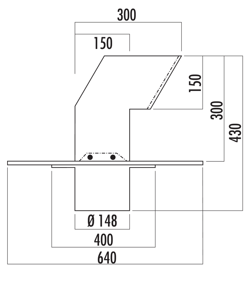 Naber 4043021, flow 150 Dachlüfter, Erkelenz