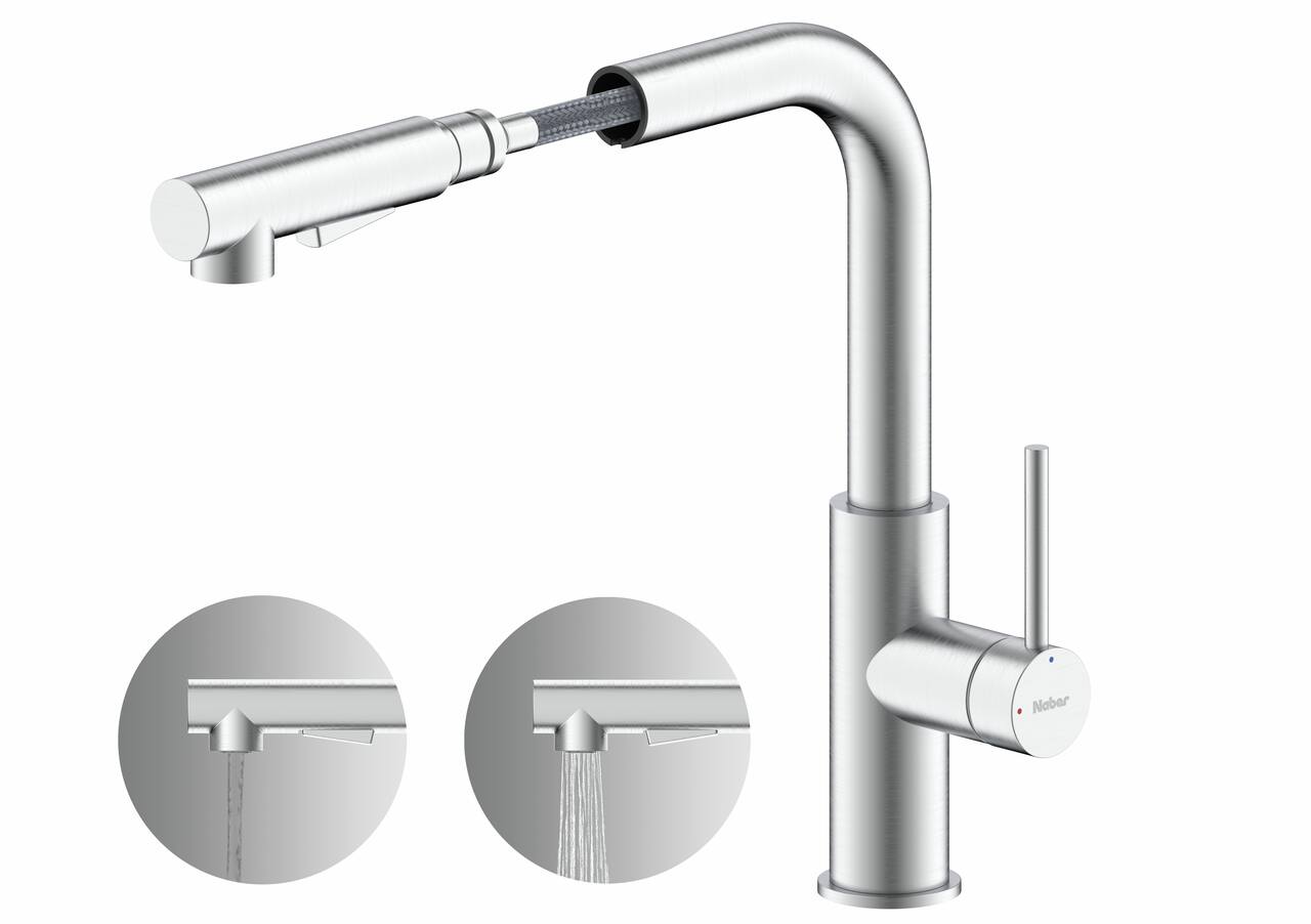 Naber 5025007, SERVIZIO Namor 4, Edelstahl, Hochdruck