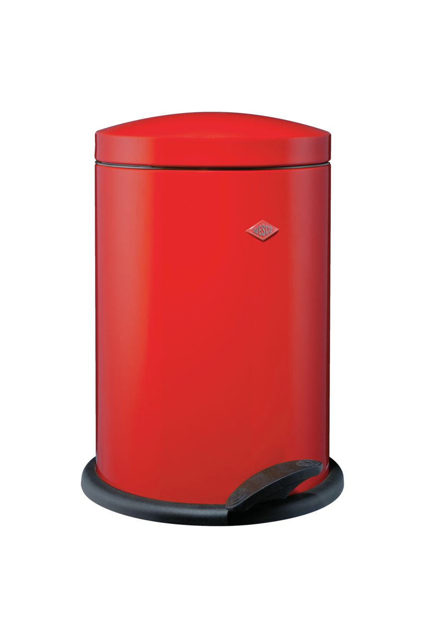 WESCO® Tretabfallsammler 116, Standmülleimer, rot