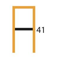 Naber 3031328, Famous AS, matzwart frame, rond, bruine hoes